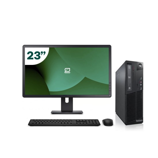Pack !!OUTLET!! Lenovo M72E SFF i3 2120 + Moniteur 23" + Clavier/Souris + WiFi USB