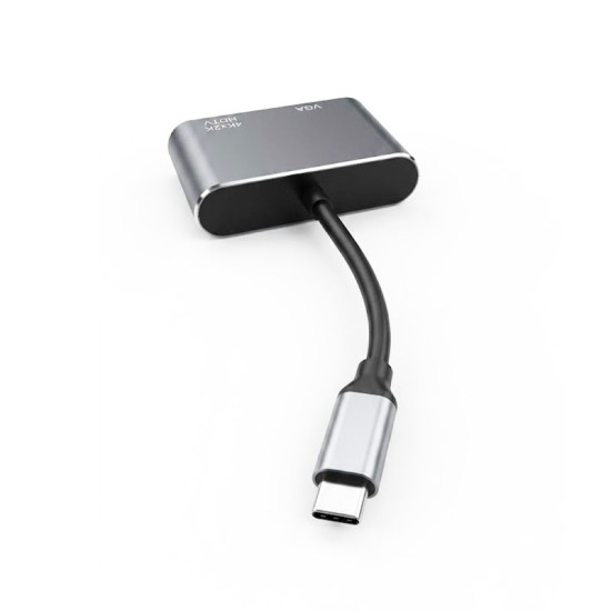 Convertisseur USB-C vers HDMI, répartiteur USB-C 3.0 3 en 1 compatible, 4K, PD, Charge Rapide, Nouveau