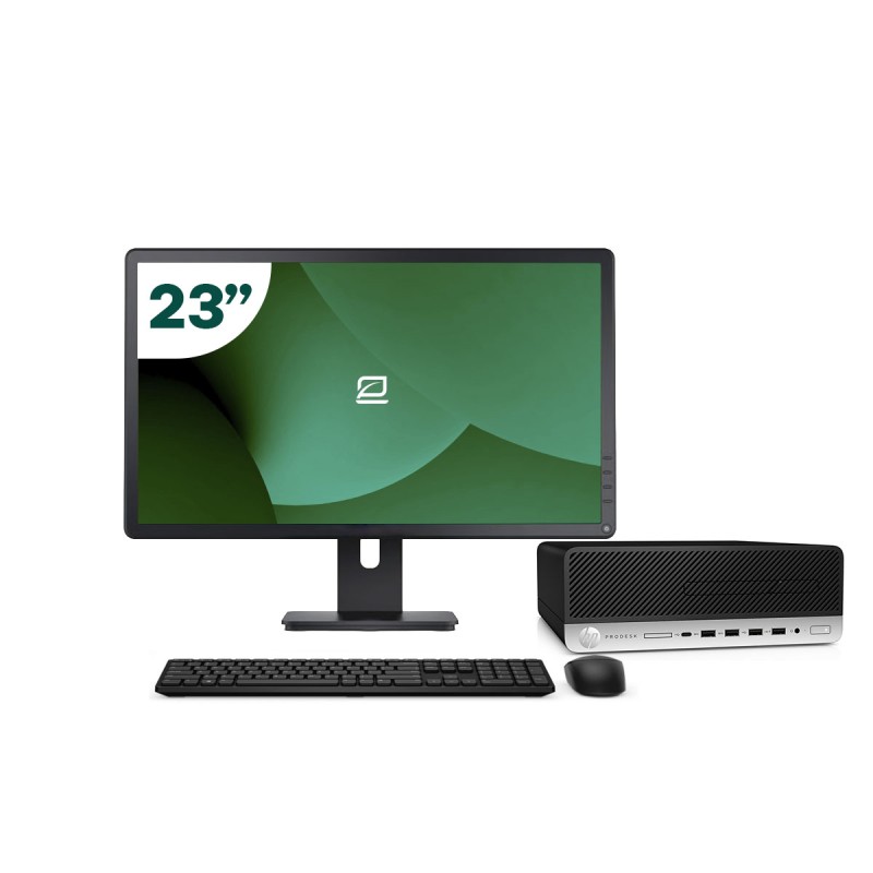 Pack HP 600 G4 SFF i5 8500 + Moniteur 23" + Clavier/Souris + WiFi USB