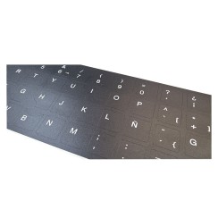 Kit d’autocollants pour clavier espagnol HP · ANSI et ISO · Vinyle résistant