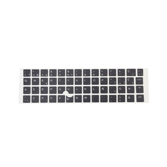 Kit d’autocollants pour clavier espagnol HP · Fond UV · ANSI et ISO