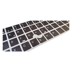Kit d’autocollants pour clavier espagnol HP · Fond UV · ANSI et ISO