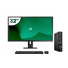 Pack Dell 5080 Micro i5 10500T 16GB SSD 512GB + écran LCD 32" + clavier et souris sans fil + WiFi