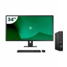Pack Dell 5080 Micro i5 10500T 16GB SSD 512GB + écran LCD 34" + clavier et souris sans fil + WiFi