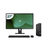 Pack Dell 5090 Micro i5 11500T 16GB SSD 256GB + écran LCD 27" + clavier et souris sans fil + WiFi