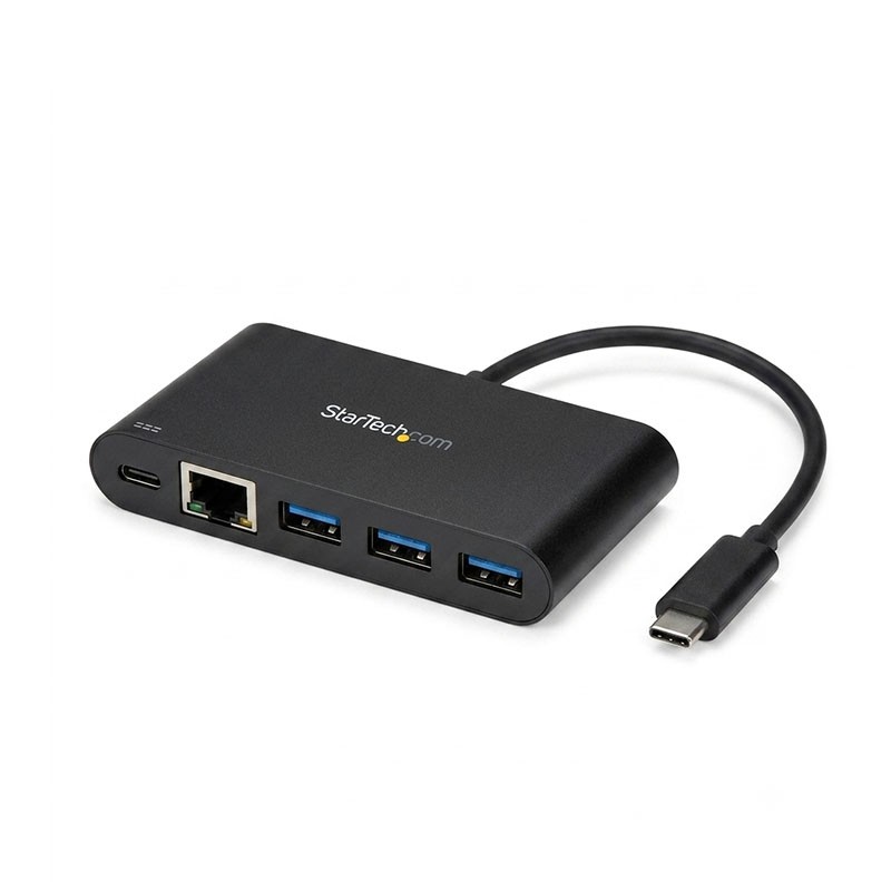 StarTech Adaptateur USB-C multiports US1GC303APD · 3x USB 3.0 · RJ45