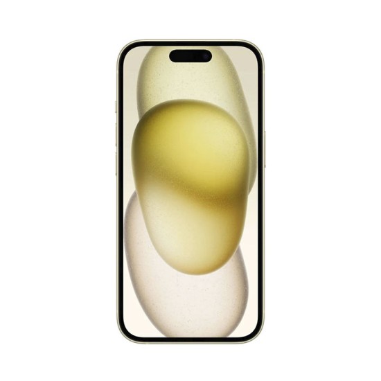 Apple iPhone 15 256GB Jaune · Smartphone 5G · Apple A16 Bionic