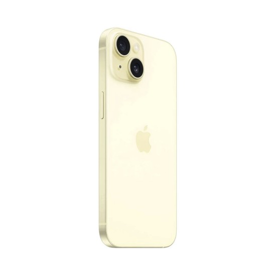 Apple iPhone 15 256GB Jaune · Smartphone 5G · Apple A16 Bionic