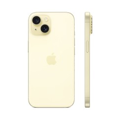 Apple iPhone 15 256GB Jaune · Smartphone 5G · Apple A16 Bionic