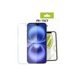 Cristal trempé PROTECT pour Apple iPhone 16 Transparent 9H Réf 3000000309674