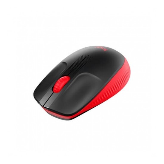 Logitech M190 Sans fil Rouge Souris sans fil ergonomique