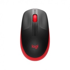 Logitech M190 Sans fil Rouge Souris sans fil ergonomique