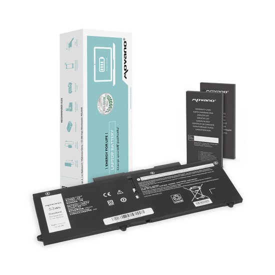 Batterie Movano BT/DE-5330 Dell Latitude 5330 7330 Precision 3570 53Wh