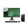 Pack Lenovo M70q Tiny i5 10500T 16GB SSD 256GB + écran LCD 27" + clavier et souris sans fil + WiFi