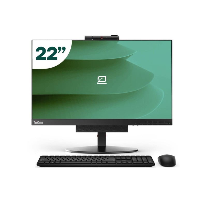 AIO Lenovo P340 Tiny i5 10500T 22" Tout-en-un + Clavier et Souris + WiFi USB