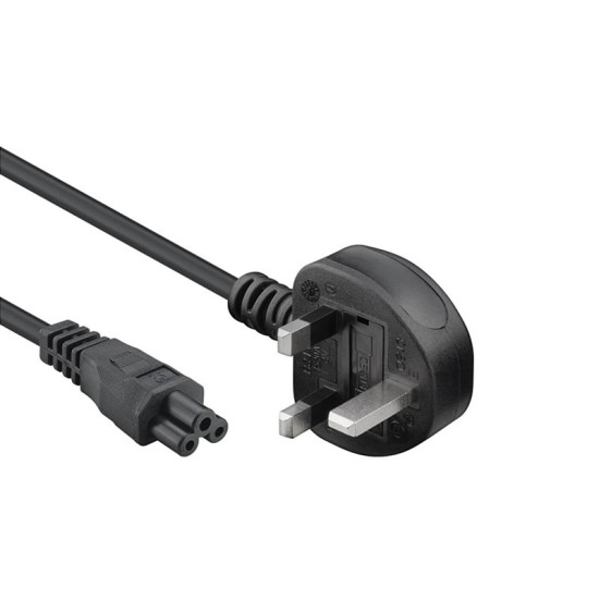 Cable d’alimentation Schuko vers C5 UK pour ordinateur portable