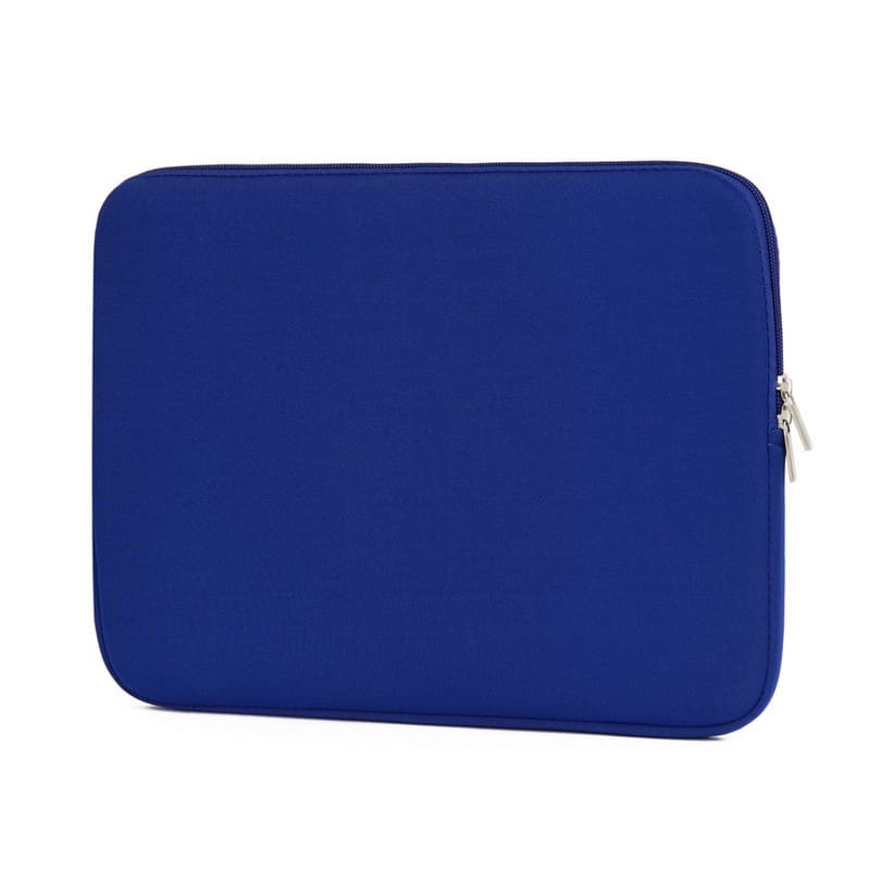 Funda en néoprène bleue pour ordinateurs portables de 15" et 15,6"