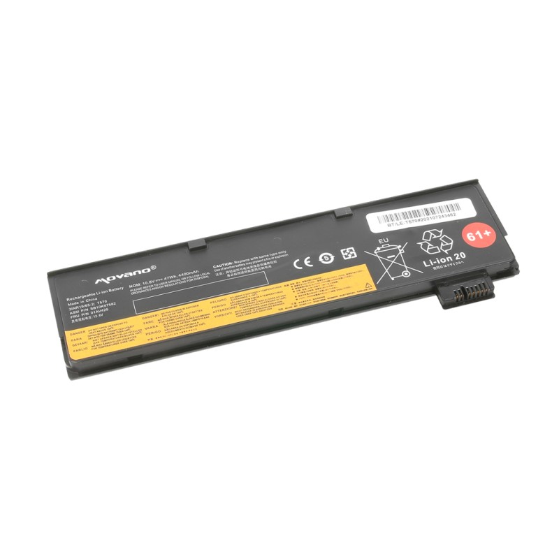 Movano Batterie Lenovo ThinkPad T570 | 10.8V (11.1V) 4400 mAh