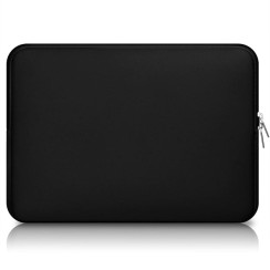 Funda en néoprène noire pour ordinateurs portables de 14"