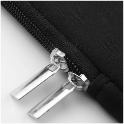 Funda en néoprène noire pour ordinateurs portables de 14"
