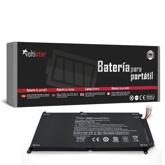 Batterie pour ordinateur portable HP ENVY 15-AE015TX 15-AE016TX 15-AE017TX 15-AE018TX LP03XL TPN-C121 TPN-C122