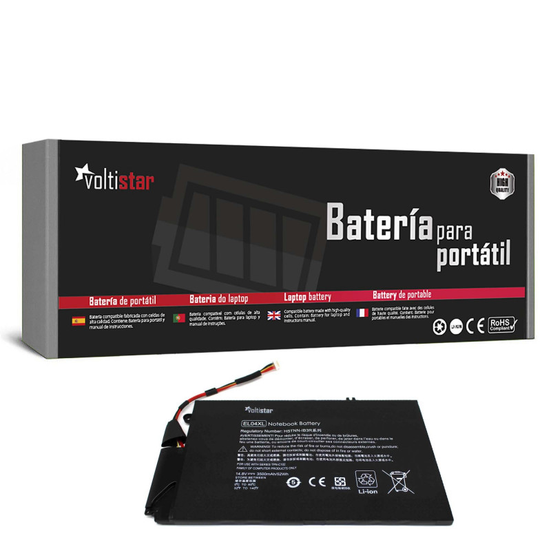 Batterie pour ordinateur portable HP ENVY 4-1000 EL04 ELO4XL TPN-C102 HSTNN-IB3R 681879-1C1 681949-001