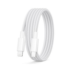 Cable USB-C vers Lightning tressé 1 m | Charge rapide pour iPhone