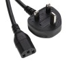 Cable d’alimentation Schuko C13 UK Câble pour tour à 3 broches, câble C13