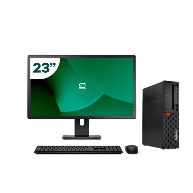 Pack Lenovo M920s SFF i5 8500 + Moniteur 23" + Clavier/Souris + WiFi USB