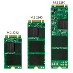 SSD M.2 SATA III 256 Go NGFF 2242 2260 2280 pour ordinateur portable et PC