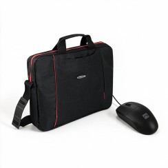 Sacoche Esperanza ET192 + Souris Natec RUFF 2 1000 DPI Noir
