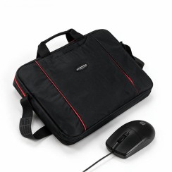 Sacoche Esperanza ET192 + Souris Natec RUFF 2 1000 DPI Noir