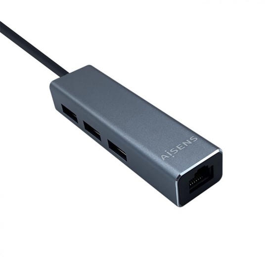 Aisens A106-0401 USB 3.0 vers Gigabit Ethernet + HUB 3xUSB