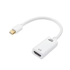 Adaptateur Mini DisplayPort vers HDMI 4K UHD | Connectez votre ordinateur portable à un moniteur ou à une TV