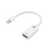 Adaptateur Mini DisplayPort vers HDMI M/F, 4K UHD, Blanc, Neuf
