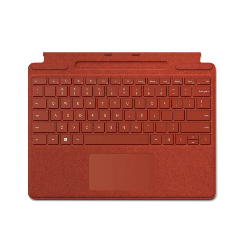 Microsoft Clavier Surface Pro X, Pro 8 et Pro 9 Rouge
