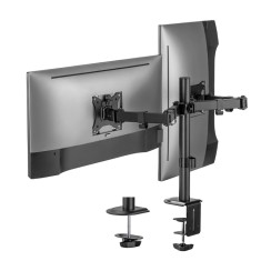 Aisens DT32TSR-149 Support pour 2 moniteurs 17"-32" 9 kg/bras