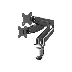 Esperanza ERW020 Support pour 2 Moniteurs 17"-27" Bras à Gaz