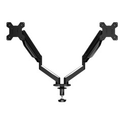 Esperanza ERW020 Support pour 2 Moniteurs 17"-27" Bras à Gaz