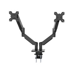Esperanza ERW020 Support pour 2 Moniteurs 17"-27" Bras à Gaz