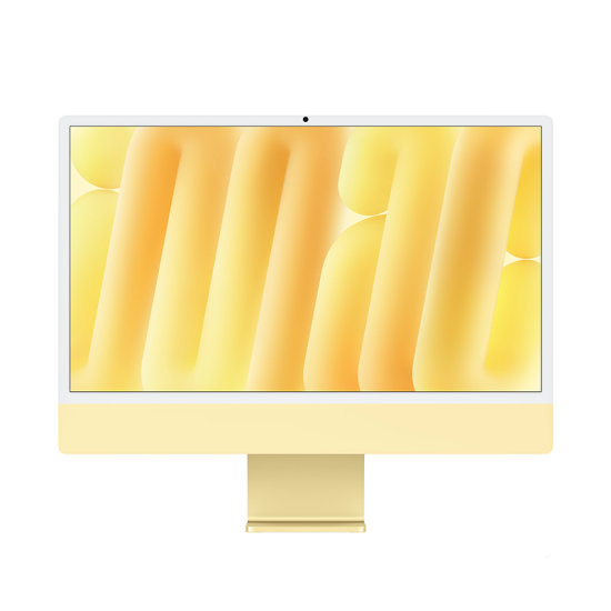 Apple iMac 24" A2438 M1 8-Core · 16GB · SSD 512GB · 4,5K · Jaune