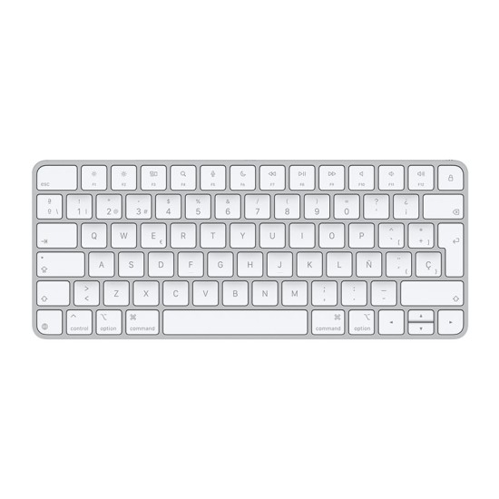 Apple Magic Keyboard A3118 USB-C Royaume-Uni Touch ID Argent