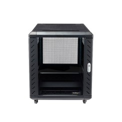 StarTech Armoire Rack Fermée 12U 36" pour Serveurs et Réseaux, Noir