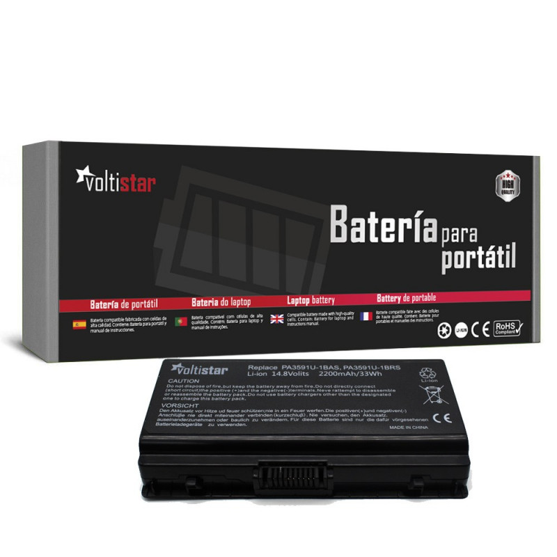 Batterie pour ordinateur portable TOSHIBA SATELLITE EQUIUM PA3591U-1BAS PA3591U-1BRS