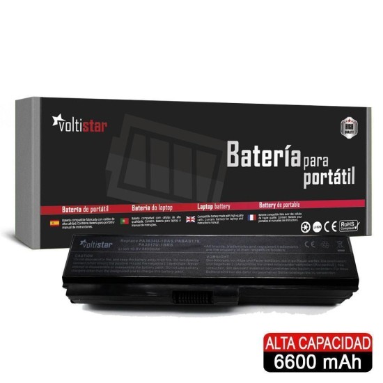 Batterie pour ordinateur portable Toshiba Satellite L310 L510 L710 PA3634U-1BAS haute capacité
