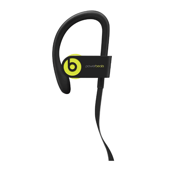 Beats Powerbeats 3, Jaune/Noir, A+