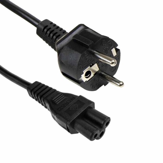 Câble d’alimentation Schuko C5 UE à 3 broches, câble C5