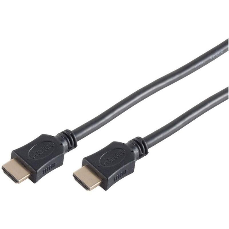 Cable HDMI v1.4 Mâle - Mâle 3m, Noir