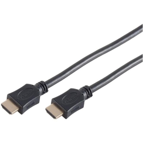 Cable HDMI v1.4 Mâle - Mâle 3m, Noir