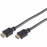 Cable HDMI v1.4 Mâle - Mâle 3m, Noir